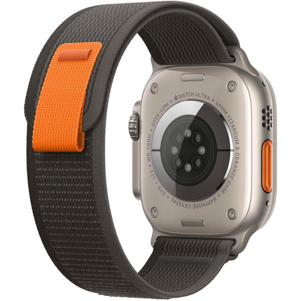 Apple Cinturino Trail Loop Apple Watch | 44/45/46/49 mm - Taglia S/M - Black / Grey