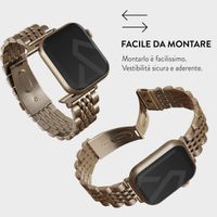 Burga Cinturino in acciaio Apple Watch | 38/40/41/42 mm - Oro
