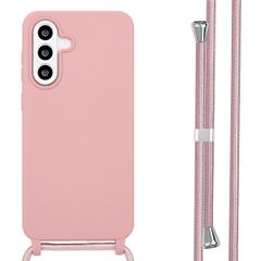 imoshion Cover in Silicone con Cordino Samsung Galaxy A56 - Sand Pink