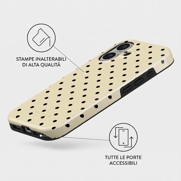 Burga Cover Posteriore Resistente con MagSafe Apple iPhone 16 - Sweet Treat