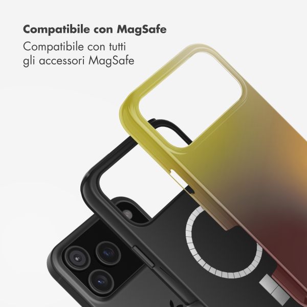 Selencia Cover posteriore Vivid con MagSafe Apple iPhone 17 Pro - Gradient Olive Dust