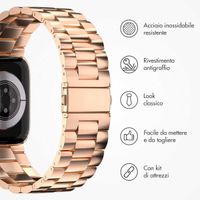 imoshion Cinturino in acciaio Apple Watch | 44/45/46/49 mm - Oro rosa