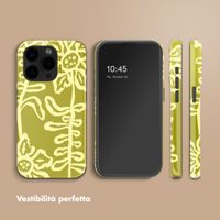 Selencia Cover posteriore Vivid con MagSafe Apple iPhone 15 Pro - Chalky Bloom