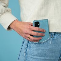 imoshion Cover a libro di Lusso Apple iPhone 11 Pro - Azzurro