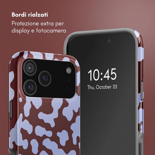 Selencia Cover posteriore Vivid con MagSafe Apple iPhone 18 Pro / 17 Pro - Moo'd Lavender Glow