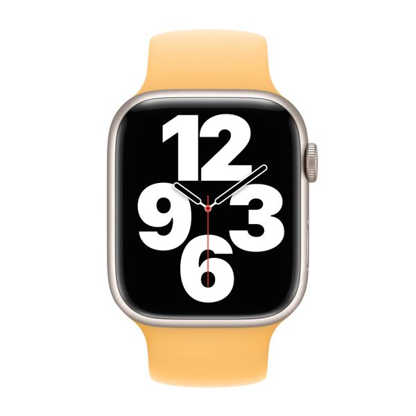 Apple Cinturino Solo Loop Apple Watch | 38/40/41/42 mm - Taglia 1 - Sunglow