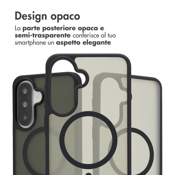 imoshion Cover posteriore Color Guard con MagSafe Samsung Galaxy A37 (5G) - Nero