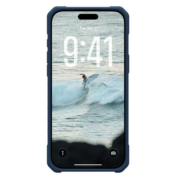 UAG Cover Pathfinder Clear con MagSafe e Lanyard Apple iPhone 17 Pro Max - Clear / Blue Lanyard