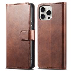 imoshion Cover a libro di Lusso Apple iPhone 13 Pro Max - Marrone scuro