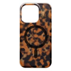 iDeal of Sweden Cover Trasparente con MagSafe Apple iPhone 15 Pro - Tortoise