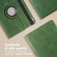 imoshion Cover Girevole a 360° Apple iPad 11 (2025) 11 pollici A16 / iPad 10 (2022) 10.9 pollici - Verde