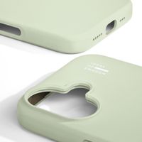 iDeal of Sweden Cover in silicone con MagSafe Apple iPhone 16 - Sage Green