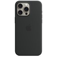 Apple Cover Posteriore in Silicone con MagSafe Apple iPhone 15 Pro Max - Nero