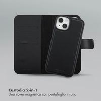 Selencia Libreria rimovibile Olyn con MagSafe Apple iPhone 14 / 13 - Nero