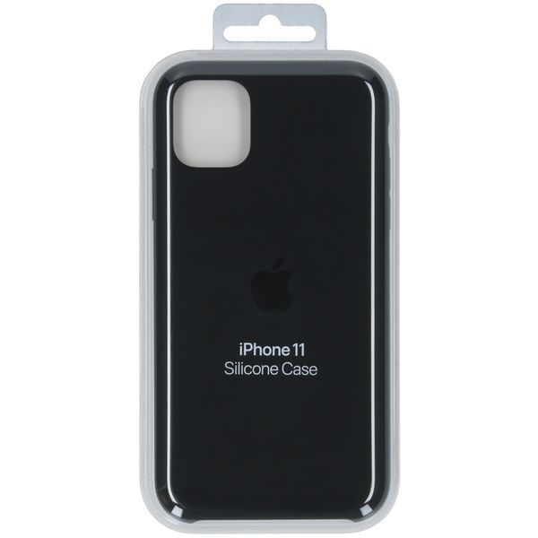 Apple Cover in Silicone Apple iPhone 11 - Nero