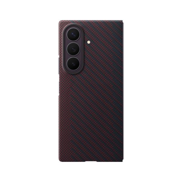 Samsung Cover Carbon Magnet Samsung Galaxy Z Fold 8 Ultra - Red