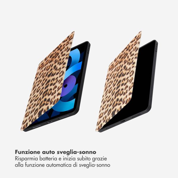 Selencia Cover per tablet Vivid Apple iPad Air 11 pollici (2026) M4 / (2025) M3 / (2024) M2 / Air 5 (2022) / Air 4 (2020) - Wild Leo