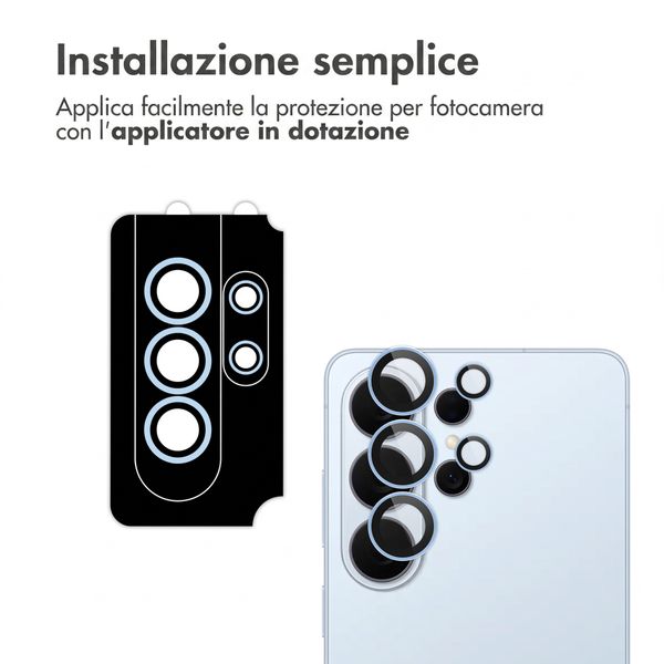 imoshion 2 Pack protezione lente fotocamera per Samsung Galaxy S26 Ultra - Sky Blue