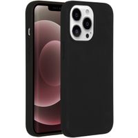 Accezz Cover in silicone liquido con MagSafe Apple iPhone 13 Pro Max - Nero