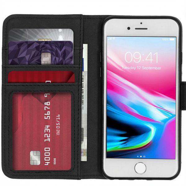 imoshion Cover a libro di Lusso Apple iPhone SE (2022 / 2020) / 8 / 7 / 6(s) - Rosso