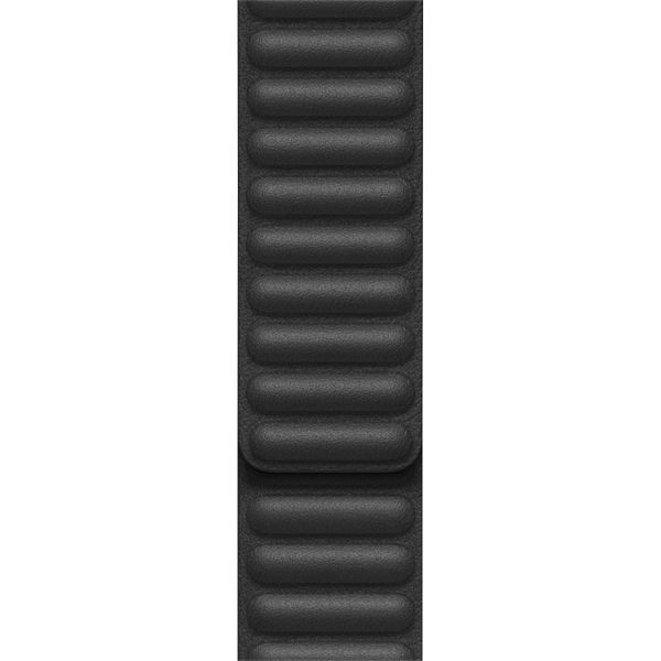 Apple Cinturino Leather Link Apple Watch | 38/40/41/42 mm - Taglia S/M - Nero