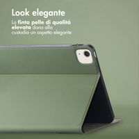 Accezz Cover Tablet Classica Apple iPad Air 13 pollici (2026) M4 / (2025) M3 / (2024) M2 - Verde