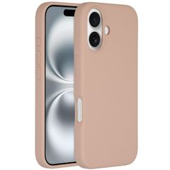 Accezz Cover in silicone liquido con MagSafe Apple iPhone 16 - Rosa