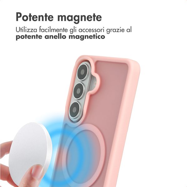 imoshion Cover posteriore Color Guard con MagSafe Samsung Galaxy S26 Plus - Rosa chiaro