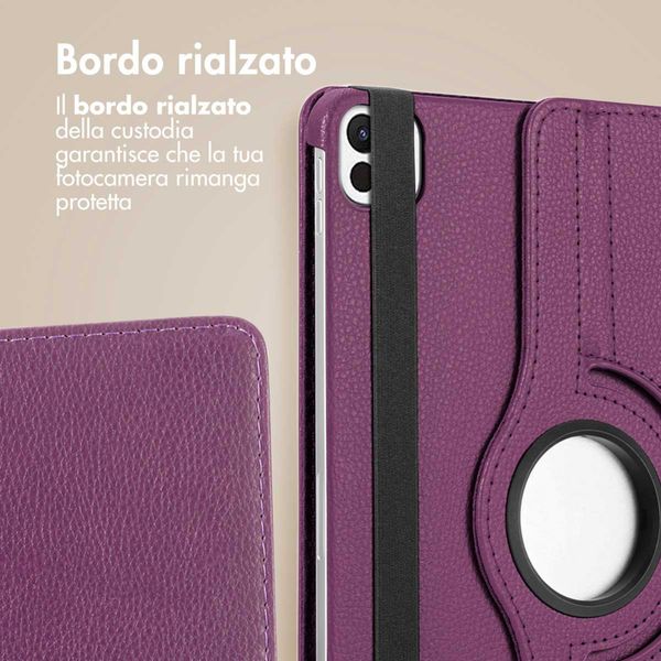 imoshion Cover Girevole a 360° Apple iPad Pro 11 (2020/2021/2022) - Viola