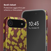 Selencia Cover posteriore Vivid con MagSafe Apple iPhone Air - Moo'd Olive Dust