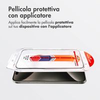 Accezz Vetro temperato + Applicatore Apple iPhone 15 Pro