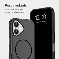 imoshion Cover posteriore Color con Thin MagSafe Ring Apple iPhone 17 - Nero