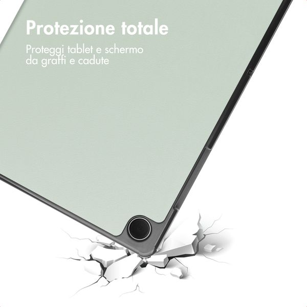 imoshion Cover a libro Trifold Samsung Galaxy Tab A11 Plus - Verde chiaro