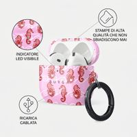 Burga Cover rigida Apple AirPods 4 - Coral Reef