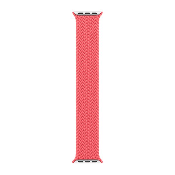 Apple Cinturino Solo intrecciato Apple Watch | 38/40/41/42 mm - Taglia 5 - Guava