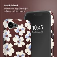 Selencia Cover posteriore Vivid con MagSafe Apple iPhone 17e / 16e - Choco Flower Pop