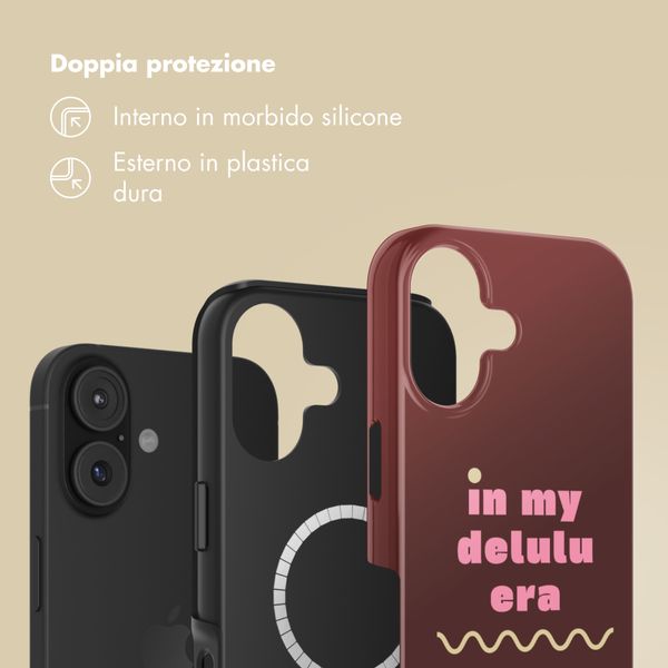 Selencia Cover posteriore Vivid con MagSafe Apple iPhone 17 - Delulu