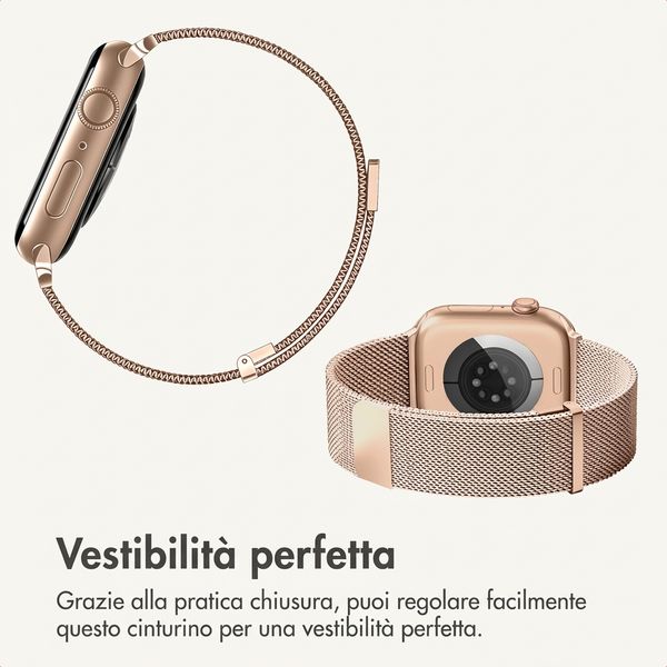 imoshion Cinturino milanese magnetico Apple Watch | 38/40/41/42 mm - Rose Gold
