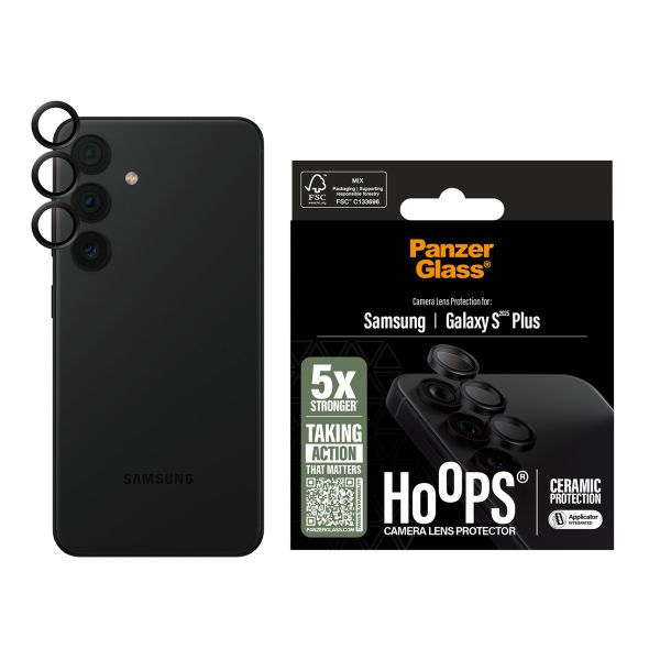 PanzerGlass Hoops protezione lente in ceramica Samsung Galaxy S25 Plus