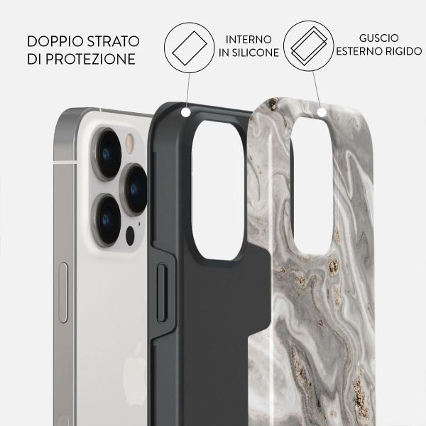 Burga Cover Posteriore Resistente Apple iPhone 14 Pro - Snowstorm