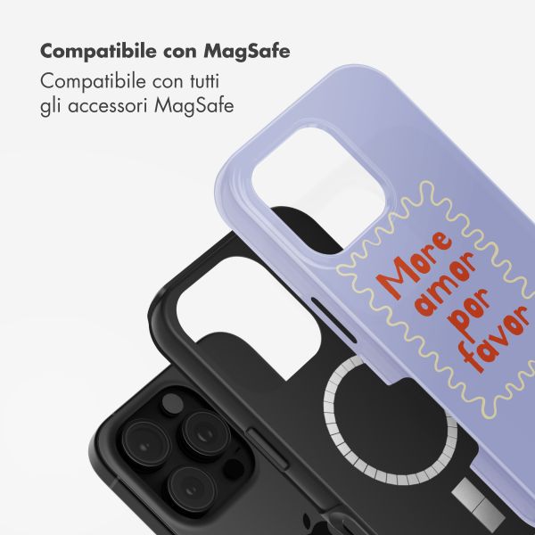 Selencia Cover posteriore Vivid con MagSafe Apple iPhone 16 Pro Max - More Amor