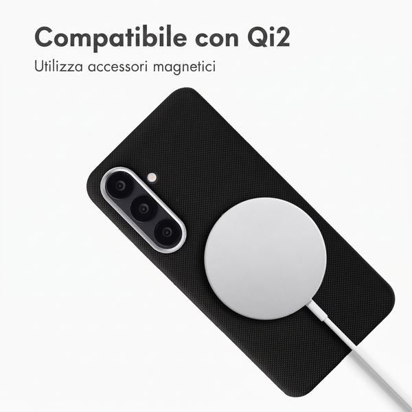 Accezz Cover Mesh con MagSafe Samsung Galaxy S25 / S24 - Nero