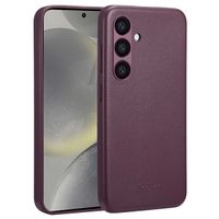Accezz Cover in Pelle con MagSafe Samsung Galaxy S24 - Heath Purple