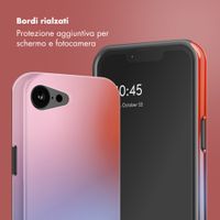 Selencia Cover posteriore Vivid con MagSafe Apple iPhone 17e / 16e - Gradient Soft Blush