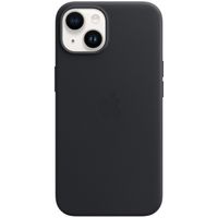 Apple Cover Posteriore in Pelle con MagSafe Apple iPhone 14 - Midnight