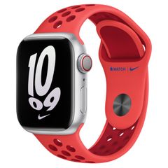 Apple Cinturino Nike Sport Apple Watch | 38/40/41/42 mm - Taglia S/M/L - Bright Crimson / Gym Red