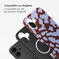Selencia Cover posteriore Vivid con MagSafe Apple iPhone 16 - Moo'd Lavender Glow