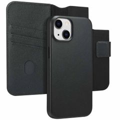 Accezz Cover in pelle 2 in 1 con MagSafe Apple iPhone 14 - Onyx Black