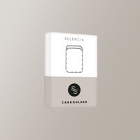 Selencia Portacarte Croco con MagSafe - Burgundy