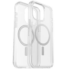 OtterBox Cover Posteriore Trasparente Symmetry con MagSafe Apple iPhone 15 Pro Max - Trasparente